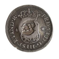 Coin - 5 Pence, Jamaica, 1758