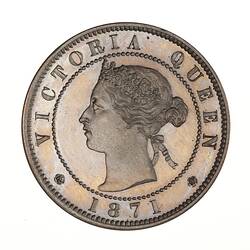 Proof Coin - 1/2 Penny, Jamaica, 1871