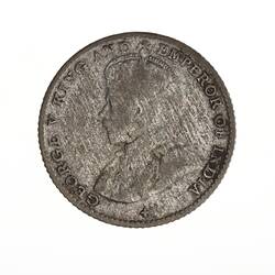Coin - 5 Cents, Straits Settlements, 1918