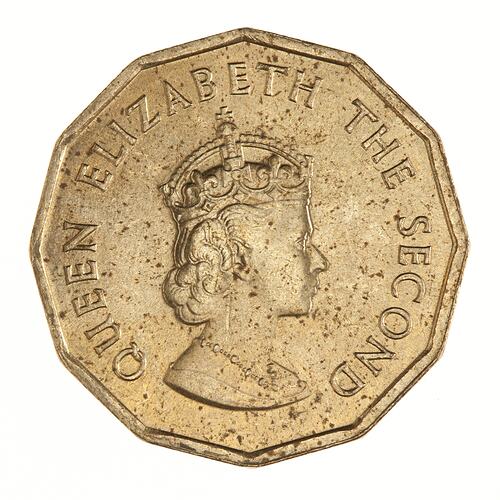 Coin - 1/4 Shilling, Jersey, Channel Islands, 1964