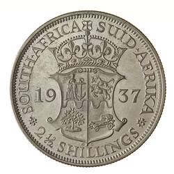 Proof Coin - 1/2 Crown, South Africa, 1937