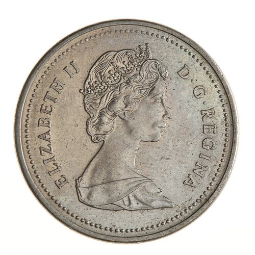 Coin - 5 Cents, Canada, 1987
