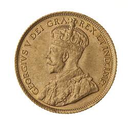 Coin - 5 Dollars, Canada, 1913