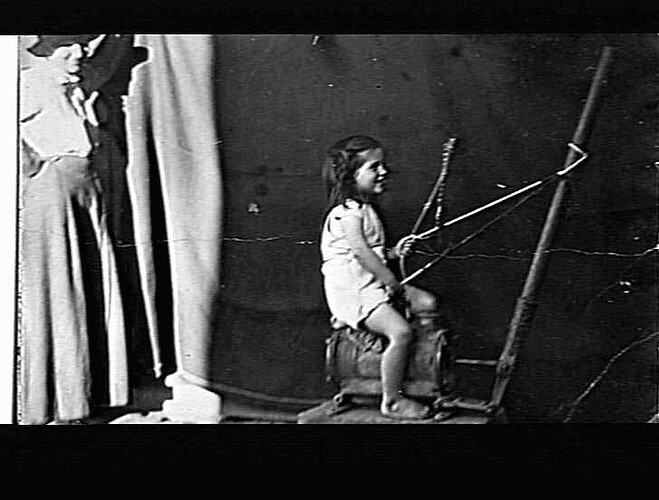 MERRIGUM - NANCY PITTS WITH MOTHER