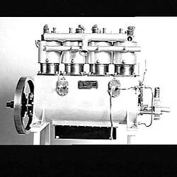 Negative - Barriquand & Marre, Wright Model 'A' Aero Engine, circa 1908