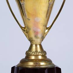 Cup Trophy. Mr Hubert Opperman. Bol d'Or (Bowl of Gold) France, tandem paced - 1928.