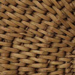 Detail of woven basket.