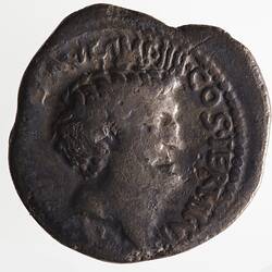 Coin - Denarius, Mark Anthony, Ancient Roman Republic, 31 BC