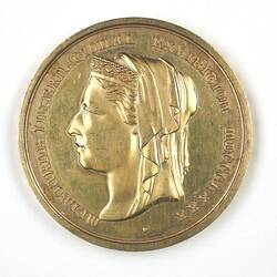 Medal - Gold Prize, W J Clarke MLC, Melbourne International Exhibition, 1880