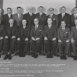 Photograph - Kodak Australasia Pty Ltd, Kodak Branch Managers' Conference, Apr 1961
