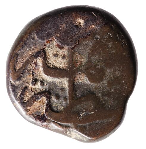 Coin - 1 Falus, Kashmir, Afghanistan, 1223-1228 AH