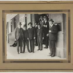 Photograph - H.V. McKay Pty Ltd, Visit by Sir Arthur Duckham, Sunshine, Victoria, Nov 1928