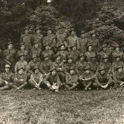 Australian Servicemen, Tuerrier, France, World War I, Jun 1918