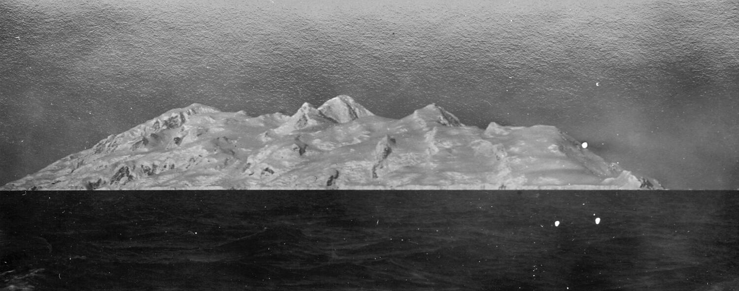 George Rainer Explorer Photograph - 'William Scoresby' by George Rayner, Antarctica, circa 1920s