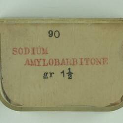 Drug - Sodium Amylobarbitone