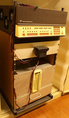 Processor & Disk Drive -  Computer Automation Inc., Model LF82 VLS1, 1971