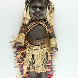 Doll - Metti Australia, Female Villager, Goroka, Eastern Highlands Province, Papua New Guinea, circa 1970