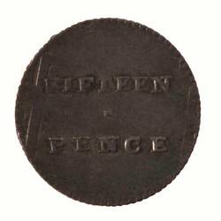 Australia, 15 Pence, Reverse