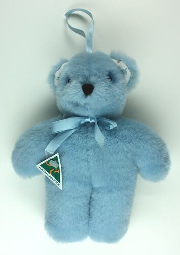 Teddy Bear Jakas Soft Toys Light Blue Melbourne 1990s