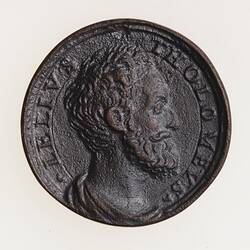 Electrotype Medal Replica - Leilio Tolomei