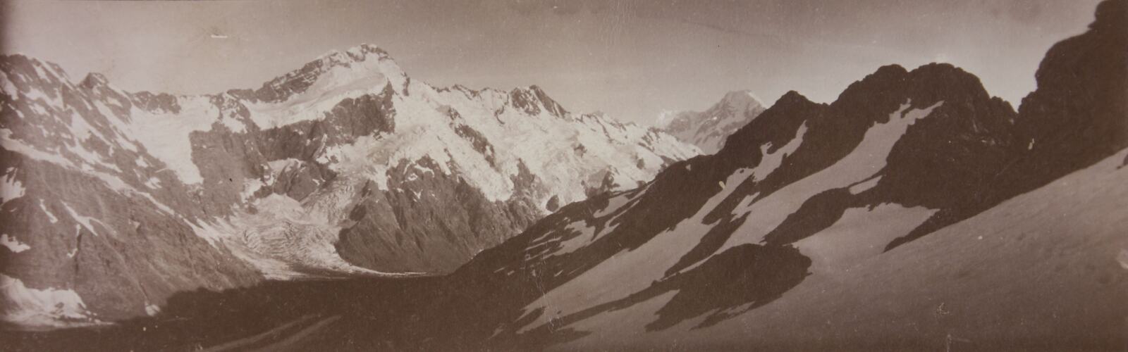 Back of photograph of New Zealand by Walter Baldwin Spencer, 1906/7