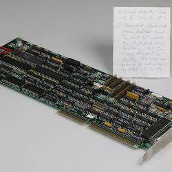 Floppy Disk & Hard Drive Controller Card - IBM, PC/AT, circa 1984
