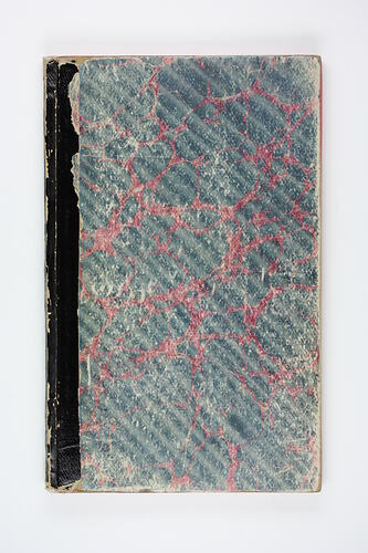 Accounting ledger with patterned cover
