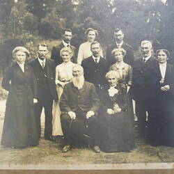 Digital Image - John & Honor Lawrey's Silver Wedding Anniversary, Kinglake, 1914