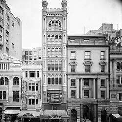 Glass Negative - Kodak Australasia Pty Ltd, Building Exterior, George Street, Sydney, circa 1930s
