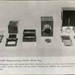 Portable Daguerreotype Outfit, History of Photography & Emulsion Making, circa 1950s