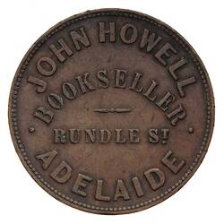 John Howell, Bookseller & Printer, Adelaide, South Australia  (circa 1820-?)