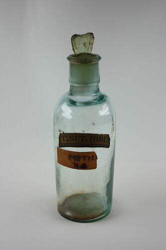 Apothecary Jar - Iodipamide Methylglucamine, circa 1950