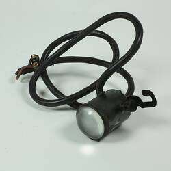 Morse signalling lamp and its parts