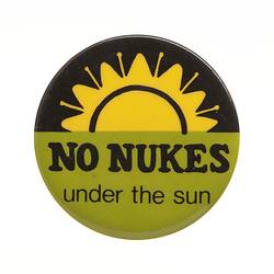 Badge - No Nukes Under the Sun