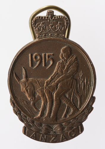 Badge - Anzac Commemorative, Australia, Colonel J. Rex Hall, 1967 - Obverse