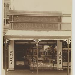 Kodak Australasia Pty Ltd, Shop Exterior Kodak Branch, Townsville, QLD, 1920-1929