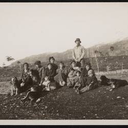 Photograph, Yaghan, Rio Douglas, Navarino Island, Magallanes, Chilean Antarctic, Chile, 27/05/1929
