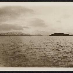 Panorama, Beagle Channel, Tierra Del Fuego, Chile, 07/05/1929