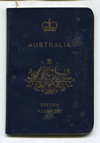 Passport - British, Lindsay Motherwell, Commonwealth of Australia, 1964