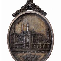 Medal - Geelong Jubilee Juvenile & Industrial Exhibition Silver Prize, 1887