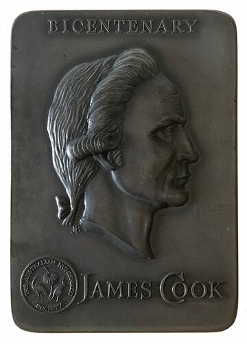 Medal - Captain James Cook Bicentenary, Australian Numismatic Society, 1970 AD