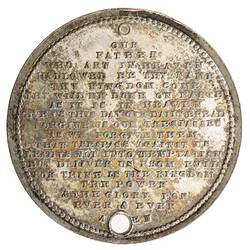 Medal - Melbourne Exhibition Commemorative, 1881 AD