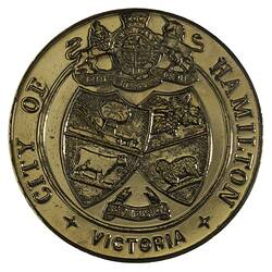 Medal - Sesquicentenary of Victoria, City of Hamilton, 1985 AD