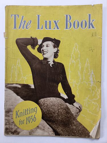 Knitting Book - The Lux Book Knitting for 1936
