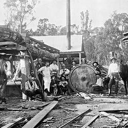 Negative - Barham, New South Wales, 1908