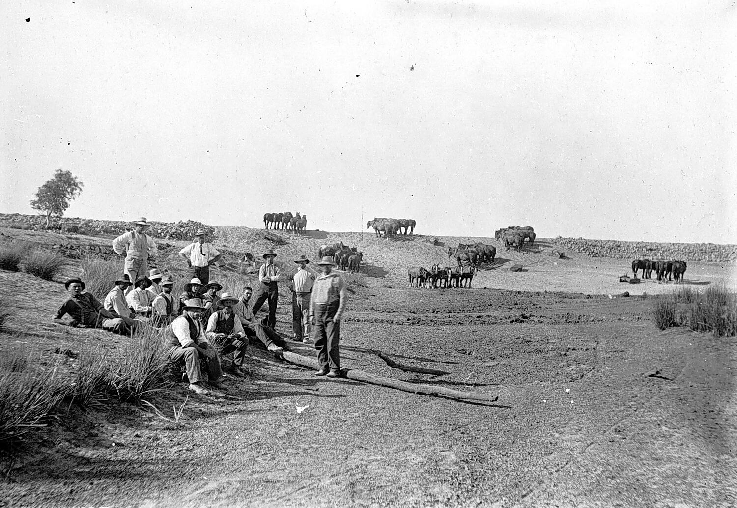 Negative - Natimuk (?), Victoria, 1915