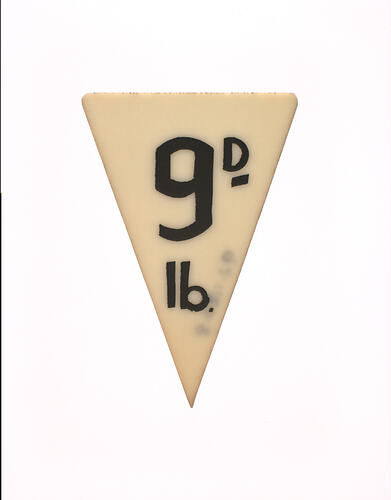 Price Ticket - 9D. lb.