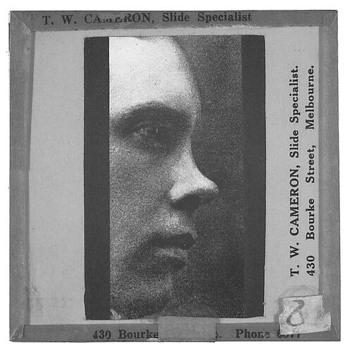 Lantern Slide - Universal Opportunity League, Male Profile