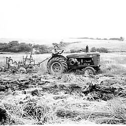 Photograph - H.V. McKay Massey Harris, Farm Equipment Manufacture & Field Trials, Havenford West, South Wales, Aug 1942