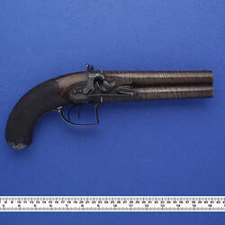 Pistol - Henry Tatham, London, Percussion, circa 1850